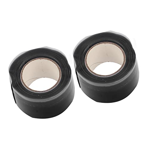 KIMISS Dragon Boat Grip Tape, Silikon -Selbstverschmutzung Flexible Klebeband für Kajak-, Kanu- und Paddeldicht Tragbares und Haltbares Wasserdichtes Dichtmittel (BLACK) von KIMISS