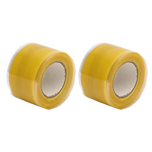 KIMISS Dragon Boat Grip Tape, Silikon -Selbstverschmutzung Flexible Klebeband für Kajak-, Kanu- und Paddeldicht Tragbares und Haltbares Wasserdichtes Dichtmittel (YELLOW) von KIMISS