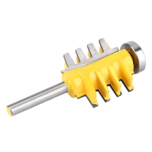 KIMISS Fingergelenk Router Bit 1/4 "Shank - Ideal für Holzbearbeitungsprojekte, Langlebiger Carbid -Fräser Cutter Zum Verbinden von Kanten von KIMISS