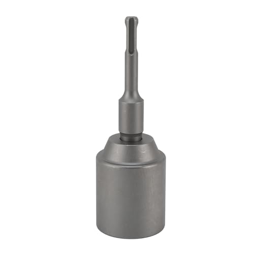 KIMISS Hochleistungsgeschmiedete Stahlstabentreiber - T -Poststabfahrer für Hammerbohrer Multifunktionales Werkzeug für Erdungsstäbe, Bewehrungsstäbe und Kleine Schilderinstallationen (45 mm) von KIMISS