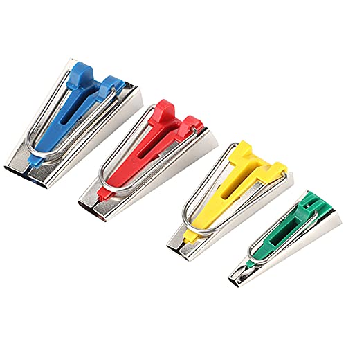 KIMISS Premium -DIY -Bias Tape Maker Set Vielseitiges Handwerkstool für die Nahtbindung und Fedlinge (Rote Karte) von KIMISS