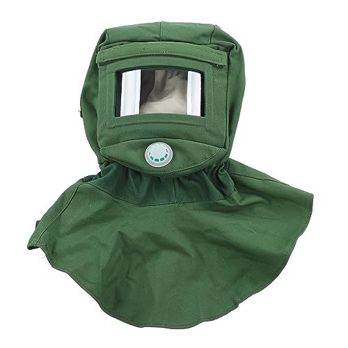 KIMISS Sandstrahlhaubekappe mit Gesichtsschild und Winddichtem Leinwandschal Langlebig und Staubdicht KIMISS Sandstrahlhaubekappe mit Gesichtsschild und Winddichtem Leinwandschal Langlebig und Staubdicht von KIMISS