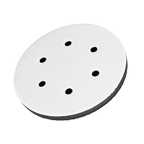 KIMISS Softpuffer -Schwamm -Schnittstelle mit 150 Mm Durchmesser für Schleifkissen (6 Zoll und 6 Löcher) von KIMISS
