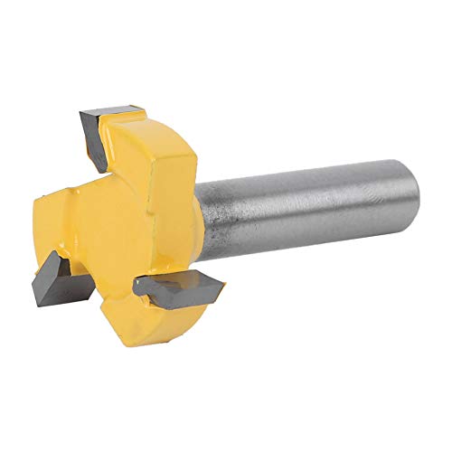KIMISS T Slot Router Bit 3 -Vane/Wing Holzbearbeitungs -Mahlen Cutter Werkzeugzubehör 8mm Shank Elektrowerkzeugteile und Zubehör (#1) von KIMISS