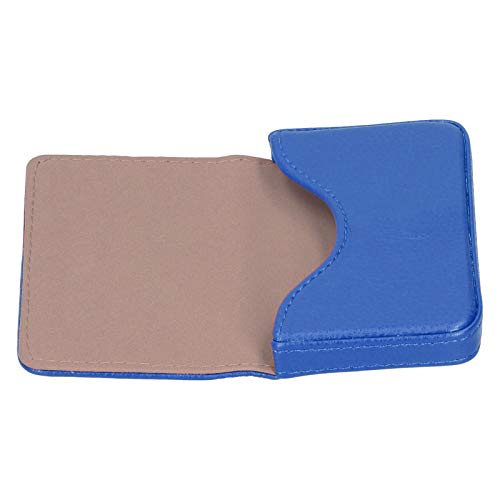 KIMISS Visitenkartenhalter mit Magnetischer Schnalle - Tragbarer Name Card -Hülle für Männer und Frauen Passt 15-20 Karten PU Leder Visitenkartenorganisator (001#) von KIMISS
