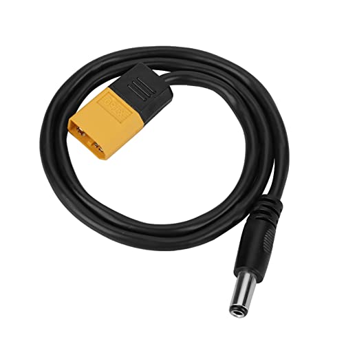 KIMISS XT60 Bis DC 5,5 X 2, Mm Stromkabel - Männlicher Stecker, 20 Zoll Länge, Perfekte Batterie -Lötkolben, Hochtemperaturwiderstand KIMISS XT60 Bis DC 5,5 X 2, Mm Stromkabel - Männlicher Stecker, 20 Zoll Länge, Perfekte Batterie -Lötkolben, Hochtemperaturwiderstand von KIMISS