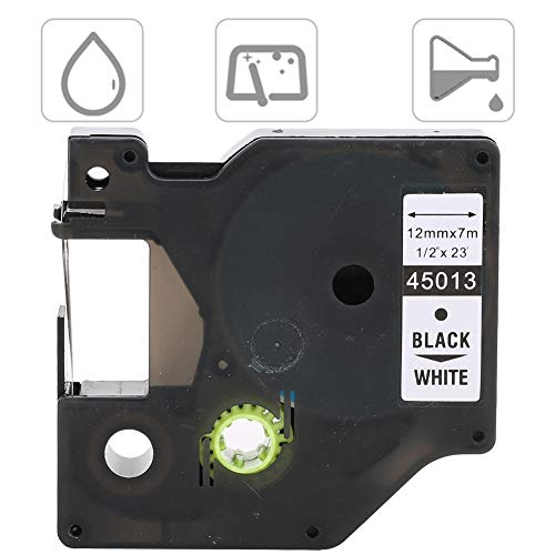 Laminierte Etikettband, Makerfarbe Schwarz 12 Mm Kompatible Ersatzetiketten & Aufkleber auf Weiß für LM 160 280 210d PNP PL200 LM280 von KIMISS