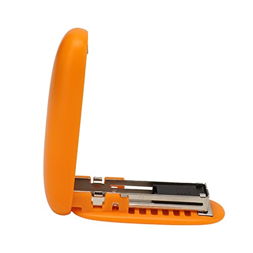 Mini -Hefter, Hebelstruktur Sparen Arbeiten Faltbar L Abs Hülle Heftmaschine Petite Le Desktop Stapler Tragbar für Büroschule Home Structur Kleine Handverkehrsgröße (#3) von KIMISS