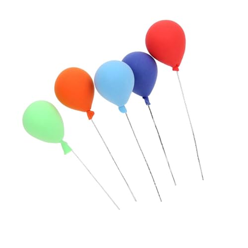 Mini-Puppenhauszubehör Im Maßstab 1:12 – Realistische Tonballons in 8 Farben für die Dekoration von Gartenszenen Mini-Puppenhauszubehör Im Maßstab 1:12 – Realistische Tonballons in 8 Farben für die Dekoration von Gartenszenen von KIMISS