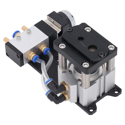Pneumatic Hole Puncher für Kantenbänder - 2 Loch -Punch Werkzeug mit 8 Mm und 12 Mm Apertures, Langlebige Aluminiumlegierungskonstruktion von KIMISS