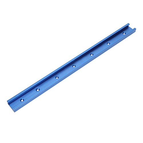 T-Schiene T-Nut-Gehrung T-Schienen Holzbearbeitung Blaue Aluminiumlegierung Aluminium-T-Schiene T-Nut-Gehrungsschiene Jig-Werkzeuge für Holzbearbeitungs-Frästisch (1000 mm) ((Eine 1220 mm Rutsche von KIMISS