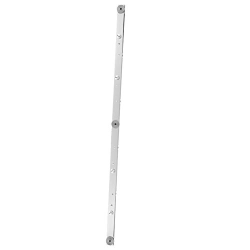 Holzbearbeitungs-Führungsschiene,19 Mm 650 Mm Aluminiumlegierungsschiene Gehrungsstangen-Gleitschienen-Tischsägenlehre Stangen-Gehrungslehre von KIMISS