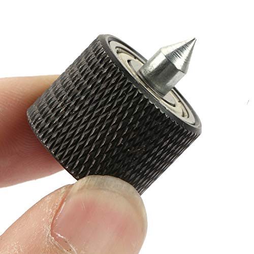 Z019 Rotationszentrum Kegel Mitlaufende Spitze Metall Mitlaufendes Zentrum Rotationszentrum Kegel Mini-Mehrzweck-Drehmaschine Zubehör Z019 von KIMISS