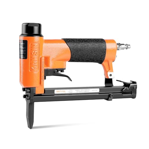 KAMSIN 22 Gauge KN7116L Pneumatischer Polsterhefter mit langer Nase, passend für 9,1mm Krone, 6-16mm Klammern, 71 Typ Air Power Polsterhefter KAMSIN 22 Gauge KN7116L Pneumatischer Polsterhefter mit langer Nase, passend für 9,1mm Krone, 6-16mm Klammern, 71 Typ Air Power Polsterhefter von KIMSING