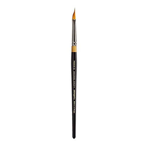 KINGART Original 9900-8 Miracle Tri-Wedge Serie Premium Taklon Multimedia Künstler Pinsel Künstlerpinsel, Holz, schwarz/gold, Size 8 KINGART Original 9900-8 Miracle Tri-Wedge Serie Premium Taklon Multimedia Künstler Pinsel Künstlerpinsel, Holz, schwarz/gold, Size 8 von KINGART