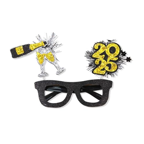KINSPON Partybrille mit Sternmuster, bequem, für Neujahr, Feiern, Geburtstage, Hochzeiten KINSPON Partybrille mit Sternmuster, bequem, für Neujahr, Feiern, Geburtstage, Hochzeiten von KINSPON