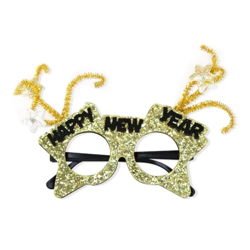 KINSPON Partybrille mit Sternmuster, bequem, für Neujahr, Feiern, Geburtstage, Hochzeiten KINSPON Partybrille mit Sternmuster, bequem, für Neujahr, Feiern, Geburtstage, Hochzeiten von KINSPON