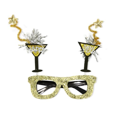 KINSPON Partybrille mit Sternmuster, bequem, für Neujahr, Feiern, Geburtstage, Hochzeiten KINSPON Partybrille mit Sternmuster, bequem, für Neujahr, Feiern, Geburtstage, Hochzeiten von KINSPON