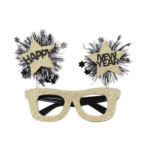 KINSPON Partybrille mit Sternmuster, bequem, für Neujahr, Feiern, Geburtstage, Hochzeiten KINSPON Partybrille mit Sternmuster, bequem, für Neujahr, Feiern, Geburtstage, Hochzeiten von KINSPON