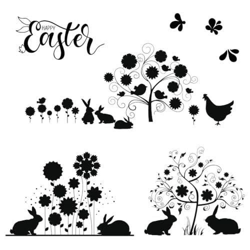Transparente Silikonstempel Ostermotiv Siegelstempel Scrapbooking Basteln Kartenherstellung Prägung Foto Journal Album Dekor Transparente Silikonstempel Ostermotiv Siegelstempel Scrapbooking Basteln Kartenherstellung Prägung Foto Journal Album Dekor von KINSPON