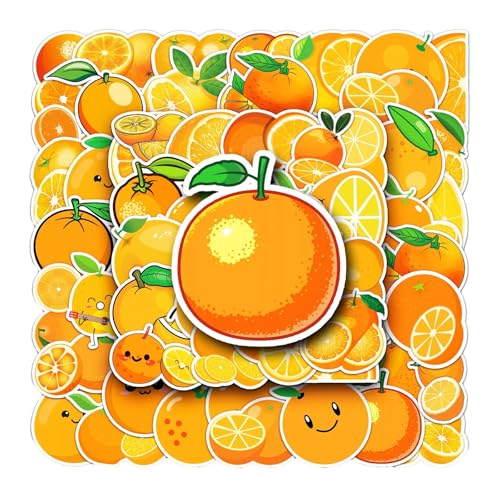 Orange Aufkleber, Scrapbooking-Sticker, selbstklebende Aufkleber, Scrapbooking-Früchte-Aufkleber, Cocktail-Sticker – ideal für Skateboards, Autos und Koffer Orange Aufkleber, Scrapbooking-Sticker, selbstklebende Aufkleber, Scrapbooking-Früchte-Aufkleber, Cocktail-Sticker – ideal für Skateboards, Autos und Koffer von KIRVOS