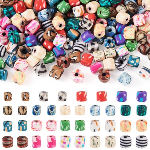 100 Stück Obst-Polymer-Ton-Perlen, Tomaten, Erdbeere, Granatapfel, Wassermelone, Ton, Abstandshalter für DIY-Armbänder, Halsketten, Ohrringe, Schmuckherstellung von KISSITTY