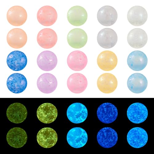 KISSITTY 500 Stück 5 mm leuchtende Perlen ohne Loch, runde Glas-Kristallperlen, leuchtende Perlen für Vasenfüller, Hochzeit, Party, Haarbrosche, Dekoration, Schmuck, Basteln KISSITTY 500 Stück 5 mm leuchtende Perlen ohne Loch, runde Glas-Kristallperlen, leuchtende Perlen für Vasenfüller, Hochzeit, Party, Haarbrosche, Dekoration, Schmuck, Basteln von KISSITTY