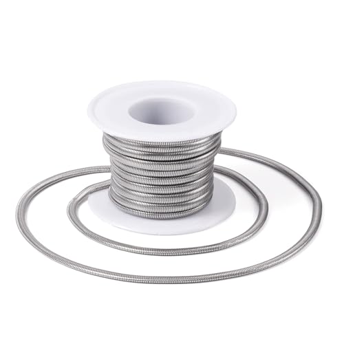 KISSITTY Flache Schlangenketten aus 304 Edelstahl für Schmuckherstellung, 4 mm gelötetes Metall, DIY-Armband, Halskette, Ketten für Damen, Herren, Erwachsene, europäische Schmuckherstellung, 4 m KISSITTY Flache Schlangenketten aus 304 Edelstahl für Schmuckherstellung, 4 mm gelötetes Metall, DIY-Armband, Halskette, Ketten für Damen, Herren, Erwachsene, europäische Schmuckherstellung, 4 m von KISSITTY