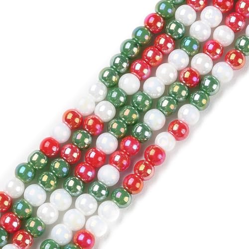 KISSITTY Glas-Kristallperlen, 4 mm, glatt, rund, lose Abstandshalter, für Schmuckherstellung, Ohrringe, Armbänder, Halsketten, Schlüsselanhänger, Basteln, Dekorationen, 4 mm, 1000 Stück KISSITTY Glas-Kristallperlen, 4 mm, glatt, rund, lose Abstandshalter, für Schmuckherstellung, Ohrringe, Armbänder, Halsketten, Schlüsselanhänger, Basteln, Dekorationen, 4 mm, 1000 Stück von KISSITTY
