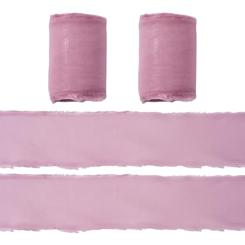 KISSITTY Organzaband, ausgefranstes Organzaband, 9,1 m, 3,8 cm breit, Geschenkverpackung, Dekorationen, Polyesterbänder für selbstgemachte Hochzeitsblumensträuße, Zuhause, Party, Dekoration, zum KISSITTY Organzaband, ausgefranstes Organzaband, 9,1 m, 3,8 cm breit, Geschenkverpackung, Dekorationen, Polyesterbänder für selbstgemachte Hochzeitsblumensträuße, Zuhause, Party, Dekoration, zum von KISSITTY