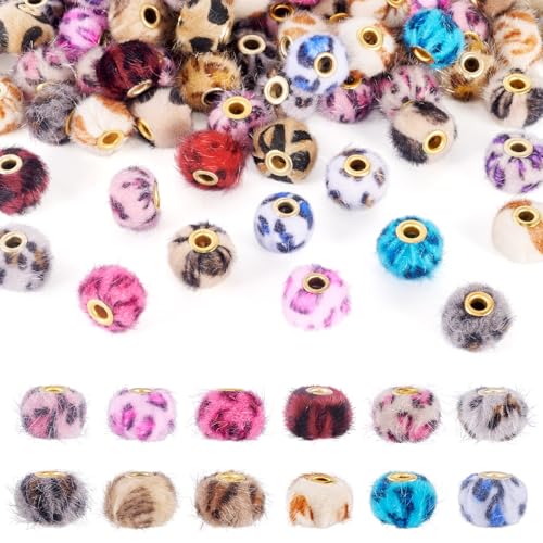KISSITTY Stoffperlen, Legierung, Stoffperlen, rund, lose Abstandshalter, Perlen, Basteln, ästhetische Perlen für DIY, Charms, Armbänder, Anhänger, Halsketten, Armbänder, Ohrringe, Schmuckherstellung KISSITTY Stoffperlen, Legierung, Stoffperlen, rund, lose Abstandshalter, Perlen, Basteln, ästhetische Perlen für DIY, Charms, Armbänder, Anhänger, Halsketten, Armbänder, Ohrringe, Schmuckherstellung von KISSITTY