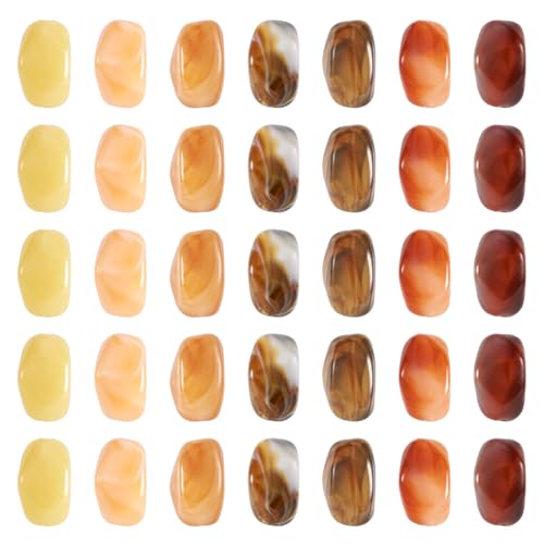Unregelmäßige Acrylperlen, Nuggets-Form, lose Abstandshalter, für selbstgemachte Halsketten, Armbänder, Ohrringe, Schmuckherstellung, 36 Stück von KISSITTY