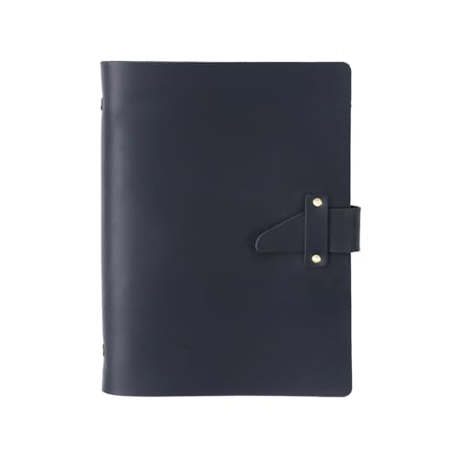 KISSKI·H Olvido Leder-Notizbuch, nachfüllbares A5-Schreibtagebuch für Männer/Frauen, 6-Ringbuch, Notizblock-Organizer mit Lederschnalle, Tagebuch für Studenten/Schriftsteller, KISSKI·H Olvido Leder-Notizbuch, nachfüllbares A5-Schreibtagebuch für Männer/Frauen, 6-Ringbuch, Notizblock-Organizer mit Lederschnalle, Tagebuch für Studenten/Schriftsteller, von KISSKI·H Olvido