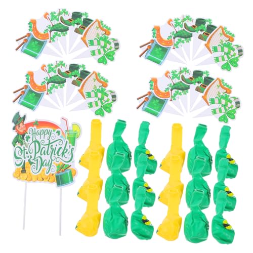 KITANDOVE St. Patricks Day-feier-set: 43-teilige Grüne Kleeblatt-ballon-dekorationen Irisches Festival-thema Einfache Montage Für Party-dekoration KITANDOVE St. Patricks Day-feier-set: 43-teilige Grüne Kleeblatt-ballon-dekorationen Irisches Festival-thema Einfache Montage Für Party-dekoration von KITANDOVE