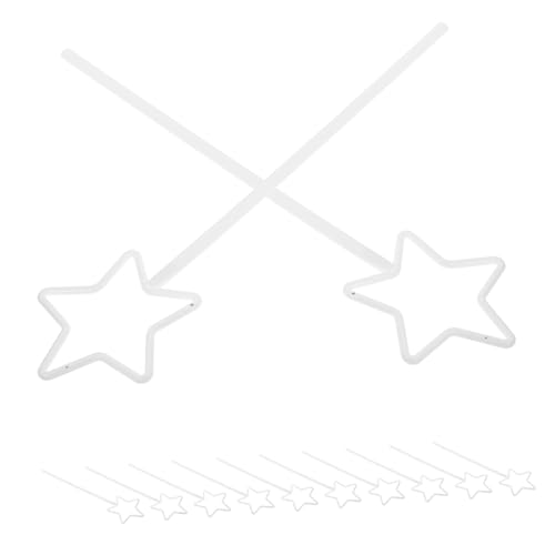 KITANDOVE 1 Satz Weiße Drahtrahmen für Kreative Projekte für Partys Hochzeiten und Feiertagsdekorationen Gestalten Ihre Eigenen Zauberstäbe KITANDOVE 1 Satz Weiße Drahtrahmen für Kreative Projekte für Partys Hochzeiten und Feiertagsdekorationen Gestalten Ihre Eigenen Zauberstäbe von KITANDOVE