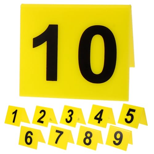 KITANDOVE 10Stücke Teiliges Doppelseitige Tischnummern Multifunktionale Beweismarker für Restaurant Hochzeit und Veranstaltungen Sichtbarkeit und Design KITANDOVE 10Stücke Teiliges Doppelseitige Tischnummern Multifunktionale Beweismarker für Restaurant Hochzeit und Veranstaltungen Sichtbarkeit und Design von KITANDOVE
