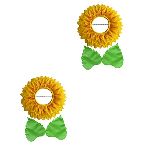 KITANDOVE 2 Sätze Kopfschmuck Aus Sonnenblumen Sonnenblumenkostüm Für Kostüme Kopfbedeckung Mit Gelber Cosplay-Sonnenblumen-Kopfbedeckung Kopfbedeckung Hut Stütze Hüte Seidentuch KITANDOVE 2 Sätze Kopfschmuck Aus Sonnenblumen Sonnenblumenkostüm Für Kostüme Kopfbedeckung Mit Gelber Cosplay-Sonnenblumen-Kopfbedeckung Kopfbedeckung Hut Stütze Hüte Seidentuch von KITANDOVE