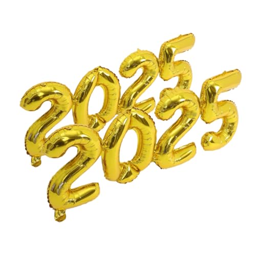 KITANDOVE 2025 Jubiläum Geburtstag Party Luftballons Gold Folie Zahlen Silvester Feier KITANDOVE 2025 Jubiläum Geburtstag Party Luftballons Gold Folie Zahlen Silvester Feier von KITANDOVE