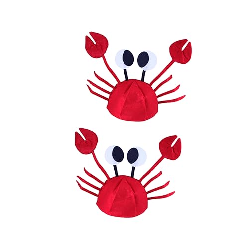 KITANDOVE 2er Set Lustige Krabbenhüte Für Rote Halloween Kopfbedeckung Für Partys Ostern Und Karneval Spaßige Kostümaccessoires Für Mottopartys Und Feierlichkeiten KITANDOVE 2er Set Lustige Krabbenhüte Für Rote Halloween Kopfbedeckung Für Partys Ostern Und Karneval Spaßige Kostümaccessoires Für Mottopartys Und Feierlichkeiten von KITANDOVE
