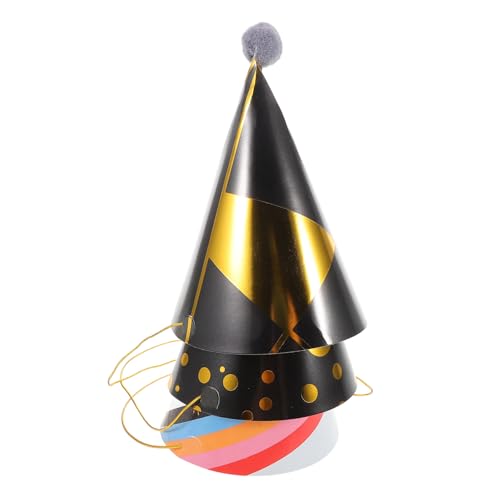 KITANDOVE 3 Stück Goldprägung Geburtstagshut Partyhüte Kindergeburtstagshüte Geburtstagskuchenhut Kinder Abschlusskappe Mini Partyhut Neuheitshut Neujahrs Färbehüte Partykegelhüte Kinderhut KITANDOVE 3 Stück Goldprägung Geburtstagshut Partyhüte Kindergeburtstagshüte Geburtstagskuchenhut Kinder Abschlusskappe Mini Partyhut Neuheitshut Neujahrs Färbehüte Partykegelhüte Kinderhut von KITANDOVE