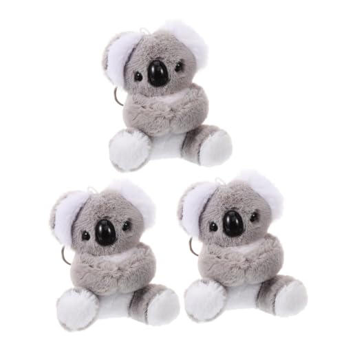 KITANDOVE 3 Stück Koala Anhänger, Weicher Tier Schlüsselanhänger, Tier Plüsch Anhänger, Niedlicher Schlüsselanhänger, Plüsch Schlüsselanhänger, Schlüsselanhänger Für Kinder, KITANDOVE 3 Stück Koala Anhänger, Weicher Tier Schlüsselanhänger, Tier Plüsch Anhänger, Niedlicher Schlüsselanhänger, Plüsch Schlüsselanhänger, Schlüsselanhänger Für Kinder, von KITANDOVE