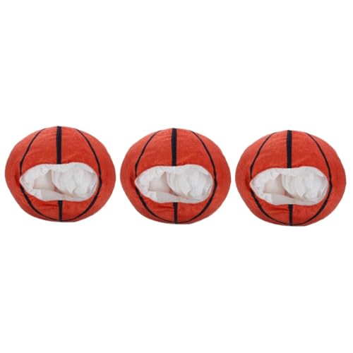 KITANDOVE 3 Stücke Einzigartige Basketball Cosplay Hut Plüsch Festival Party Kopfbedeckungen Foto Prop Stilvolle Urlaub Kostüm Zubehör von KITANDOVE