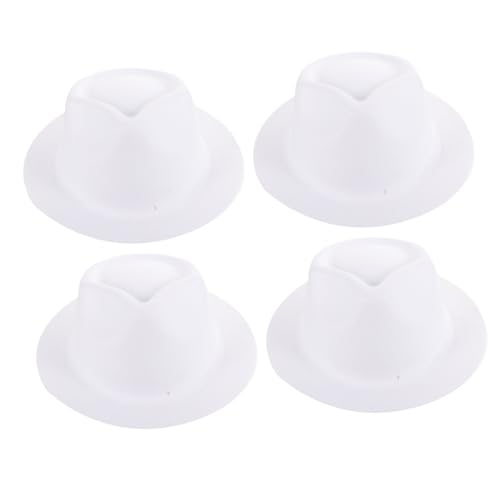 KITANDOVE -Hut-Set aus weißem Zellstoff 4-teilig blanke Kappe aus Seidenpapier für Jungen und Mädchen Partyhut-Bastelarbeiten Graffiti-Design für Jungen und Mädchen KITANDOVE -Hut-Set aus weißem Zellstoff 4-teilig blanke Kappe aus Seidenpapier für Jungen und Mädchen Partyhut-Bastelarbeiten Graffiti-Design für Jungen und Mädchen von KITANDOVE