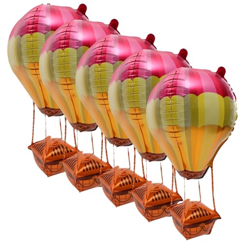 KITANDOVE 4d-aluminiumfolienballon Heißluftballon-dekoration Für Geburtstagsparty Babyparty Hochzeit Partydekoration Fotorequisite Helle Farben KITANDOVE 4d-aluminiumfolienballon Heißluftballon-dekoration Für Geburtstagsparty Babyparty Hochzeit Partydekoration Fotorequisite Helle Farben von KITANDOVE