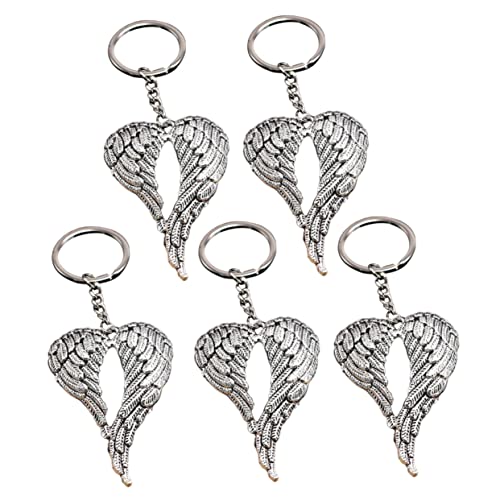 KITANDOVE 5 Teiliges Set Schlüsselanhänger Hochzeitsbedarf Exquisite Taschenanhänger Schlüsselornament Engelanhänger Schlüsselanhänger Weihnachtsgeschenk Schlüsselanhänger Mit Ringen KITANDOVE 5 Teiliges Set Schlüsselanhänger Hochzeitsbedarf Exquisite Taschenanhänger Schlüsselornament Engelanhänger Schlüsselanhänger Weihnachtsgeschenk Schlüsselanhänger Mit Ringen von KITANDOVE