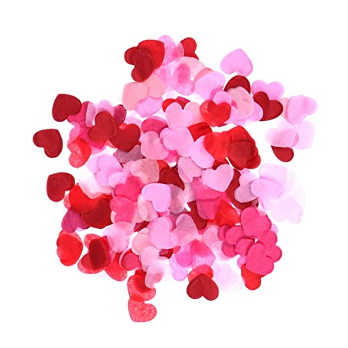 KITANDOVE Romantische Hochzeitsfeierdekorationen 5000 Stück herzförmiges rosa Konfetti Hochzeitskonfetti-Zubehör KITANDOVE Romantische Hochzeitsfeierdekorationen 5000 Stück herzförmiges rosa Konfetti Hochzeitskonfetti-Zubehör von KITANDOVE