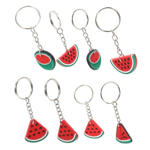 KITANDOVE Realistischer Wassermelonen-Schlüsselanhänger 8 Stück Obst-Schlüsselanhänger Taschenanhänger Schlüsselbund Y-Schlüsselanhänger für Party-Dekorationen KITANDOVE Realistischer Wassermelonen-Schlüsselanhänger 8 Stück Obst-Schlüsselanhänger Taschenanhänger Schlüsselbund Y-Schlüsselanhänger für Party-Dekorationen von KITANDOVE