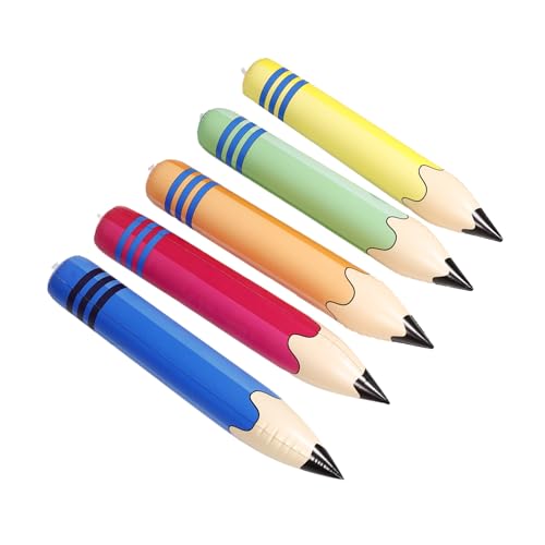 KITANDOVE Jumbo Aufblasbare Bleistift Spielzeug 5 stücke Set Zurück-zu-Schule für Jungen und Mädchen Geburtstag Party KITANDOVE Jumbo Aufblasbare Bleistift Spielzeug 5 stücke Set Zurück-zu-Schule für Jungen und Mädchen Geburtstag Party von KITANDOVE