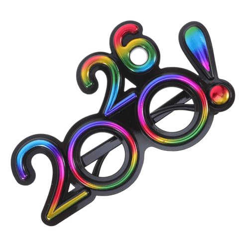 KITANDOVE Neujahrsbrille: Silvesterbrille Für Die Party 2026 Als Foto-requisite – Abschlussbrille Für Feiertagsveranstaltungen Und Geburtstagsfeiern von KITANDOVE