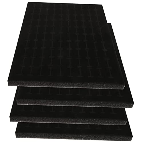 KITANDOVE Pad für Schmuckschatulle, 4 Stück, Schmuckeinsatz, Schaumstoff-Pad, Ohrring-Präsentationshalter KITANDOVE Pad für Schmuckschatulle, 4 Stück, Schmuckeinsatz, Schaumstoff-Pad, Ohrring-Präsentationshalter von KITANDOVE